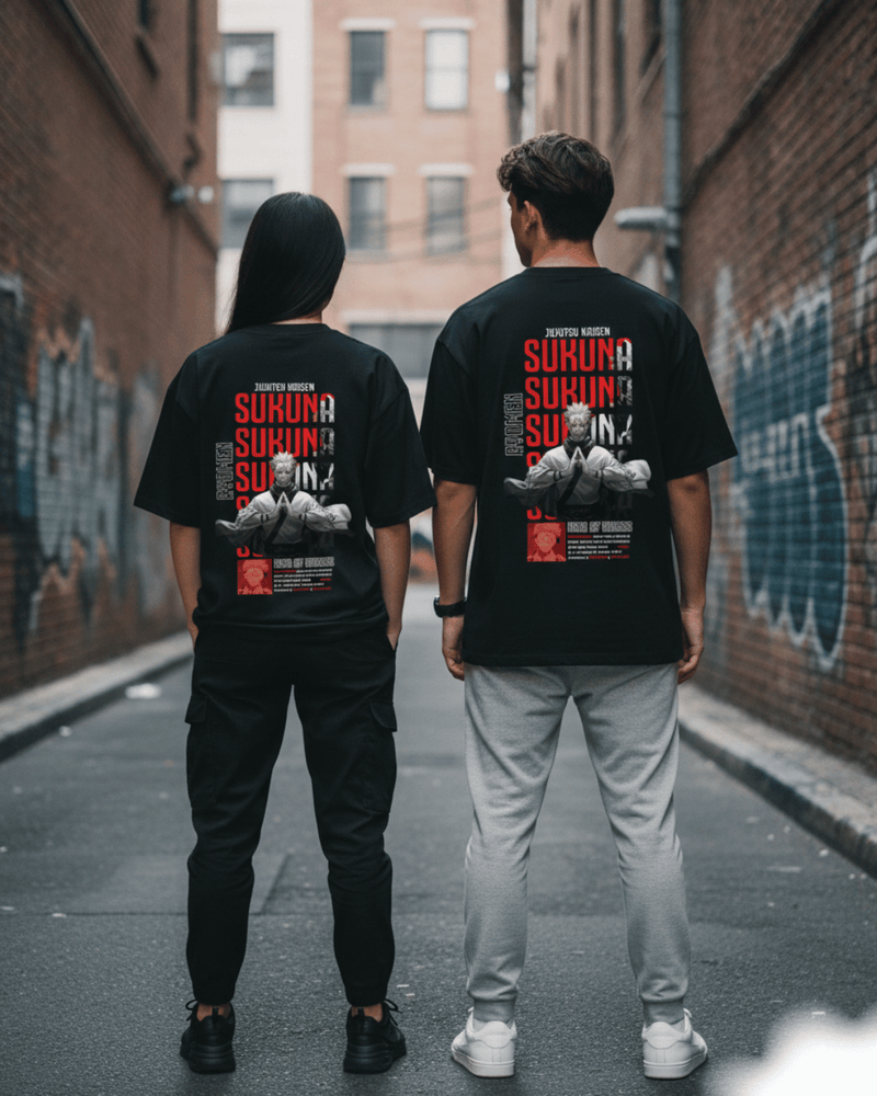 Sukuna – King of Curses Oversized T-Shirt